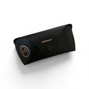 Ray-Ban Black and Gold Sunglasses Case